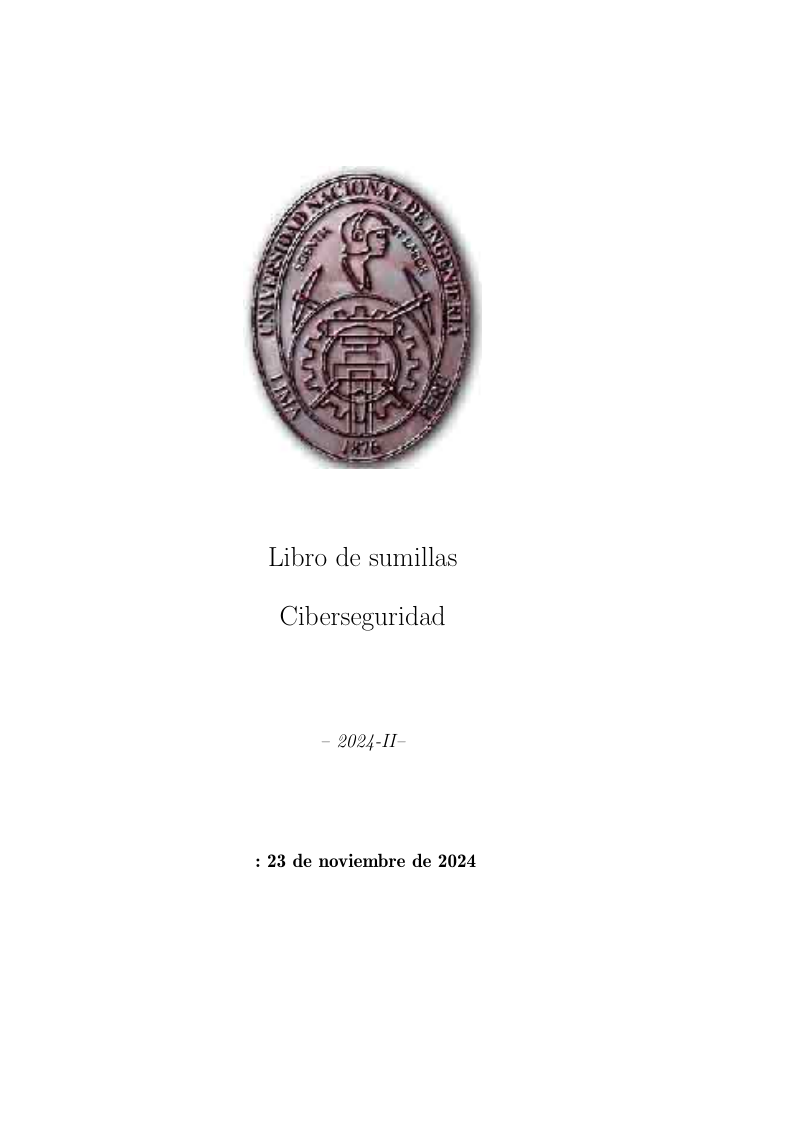 Libro de Sumillas